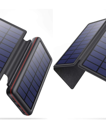 Les meilleures batterie externe solaire power bank